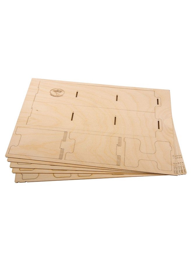 The Broken Token Horizontal Card Organizer for Wooden Artist Case - 4-Row Wood Storage Box with Multiple Adjustable Dividers (Wooden Case Not Included) - Image 3