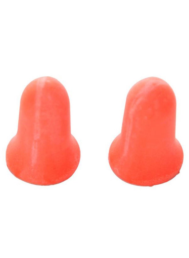 NIBEMINENT 10-Piece Soundproof Workplace Safety Ear Plug Red 10g 