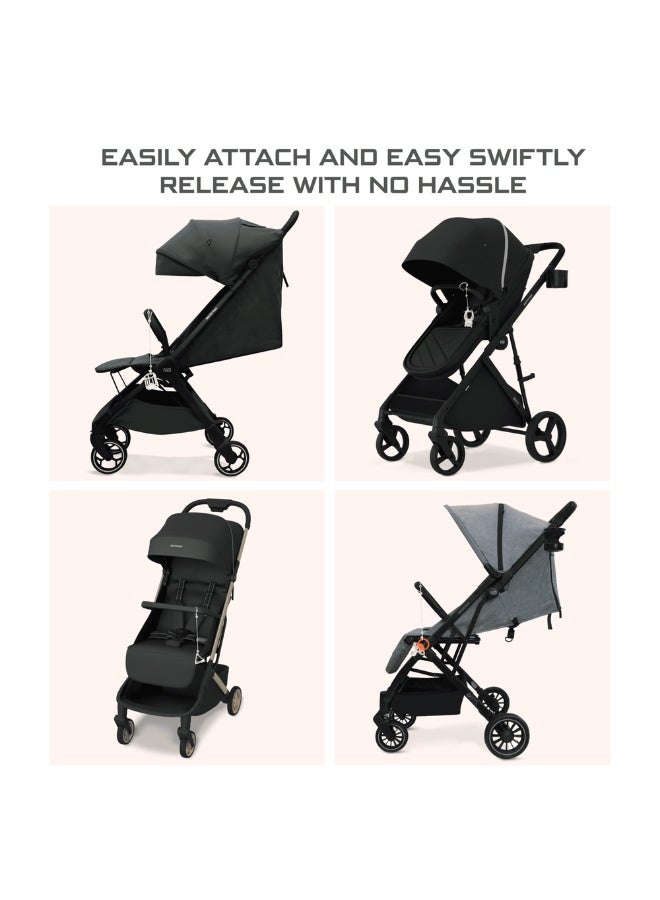 نيوبريز حزام أمان للألعاب من السيليكون الآمن غذائيًا من نيو بريز (عبوة من 2) - Image 4