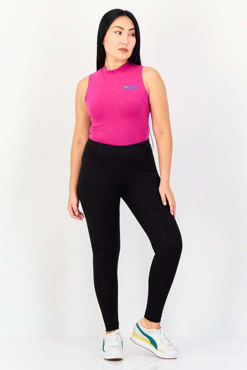 FILA بدلة رياضية نسائية بدون أكمام مناسبة، وردي - Image 4