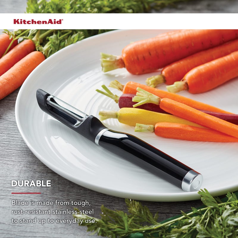 KitchenAid Classic Euro Peeler, 8.6 inches, Black - Image 5