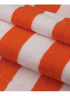 Bliss Casa 2-Pieces Oversized Beach Towels Extra Large 100% Cotton Summer Pool Cabana Stripe Highly Absorbent And Soft Towel  - Image 4