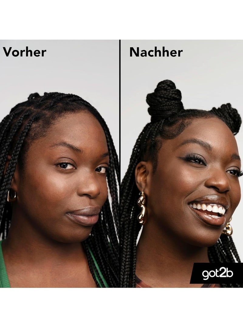 got2b Glued for Brows & Edges 2 in 1 Wand Eyebrow Gel, 72hr Hold, No White Residue or Stickness, Vegan, Silicone Free, Alcohol Free, 16 ml - Image 4