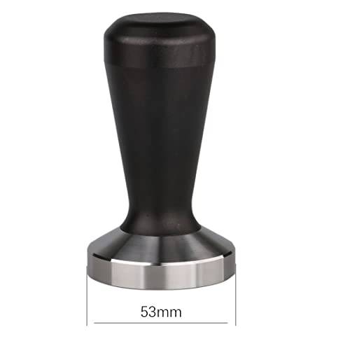 omgogo Stainless Steel Coffee Tamper 53mm Barista Espresso Base Coffee Bean Press - Image 2