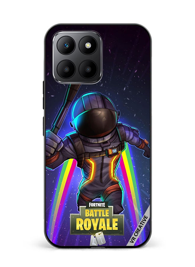 VR CREATIVE Protective Case Cover For Honor 70 Lite Fortnite Space Bomber Design Multicolour - Image 1