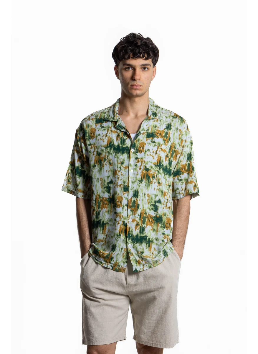شايبس ABSTRACT PRINT LIGHTWEIGHT SHIRT