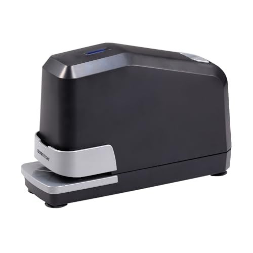 Bostitch Office Impulse Heavy Duty Electric Stapler Value Pack, 45 Sheet Capacity, Includes 5,000 Staples & Staple Remover, No-Jam, Faster Stapling, Black - Image 1