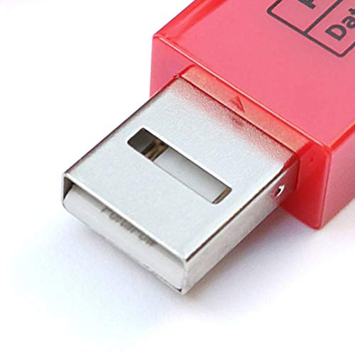 PortaPow USB Data Blocker - Protect Against Juice Jacking (Red, 1) - Image 4
