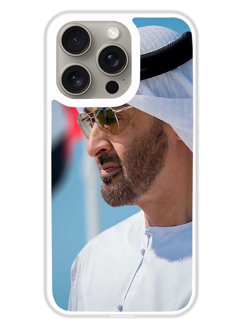 Theodor Protective Case Cover For APPLE IPHONE 15 Pro Max Mbz Sunglass (White Bumper) - Image 1
