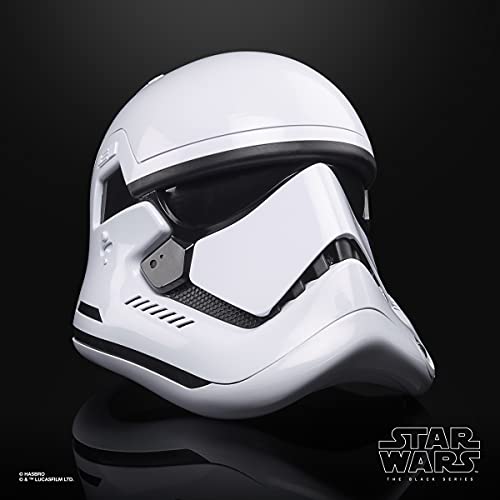 STAR WARS The Black Series First Order Stormtrooper Premium Electronic Helmet, The Last Jedi Roleplay Collectible (Amazon Exclusive) - Image 3