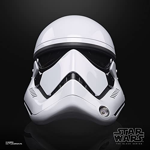 STAR WARS The Black Series First Order Stormtrooper Premium Electronic Helmet, The Last Jedi Roleplay Collectible (Amazon Exclusive) - Image 4