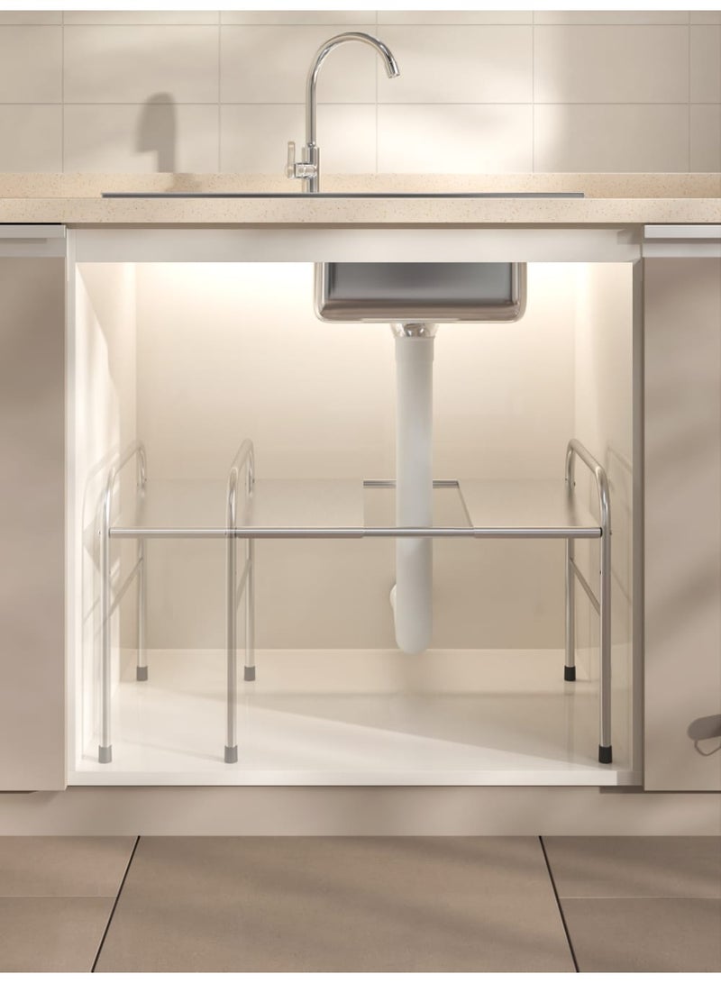 Smart Storage Under Sink Expandable Organizer Rack - Image 5