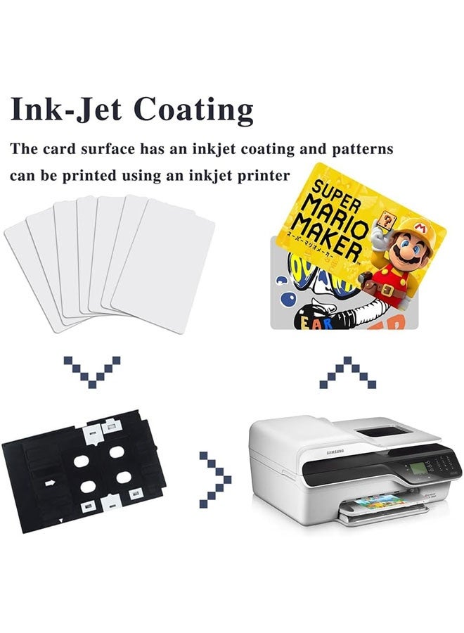 10Pcs NFC Cards NFC Tags NFC 215 Card White Blank NFC Business Card | Rewritable NFC Tags 504 Bytes Memory Compatible with Android and NFC Enabled Mobile Phones Devices - Image 4