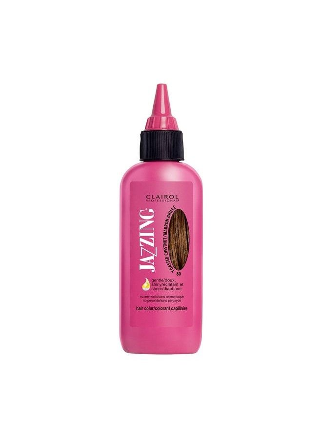CLAIROL PROFESSIONAL - Jazzing Hair Color No.080 Toasted Chestnut 3 Oz - Image 1