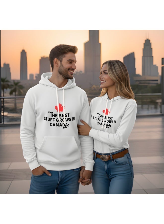 PRINTSHOP4ME Canada Hoodies For Both Men And Women-Soft Cotton Pullover-Long Sleeve With Kangaroo Pockets-Perfect For Travel-Unisex Canadian Hoodie - Image 5