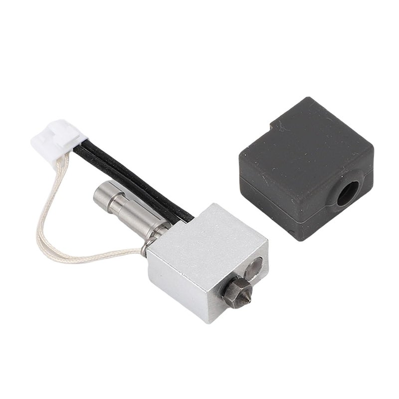 YDuupxe 3D Printer Hotend Kit, Hardened Steel Print Head Extruder, 608°F High Temp with 2 Silicone Sleeves, 300mm/s Recommended, for S1 for Combo Printer Users (0.6mm Nozzle) - Image 5