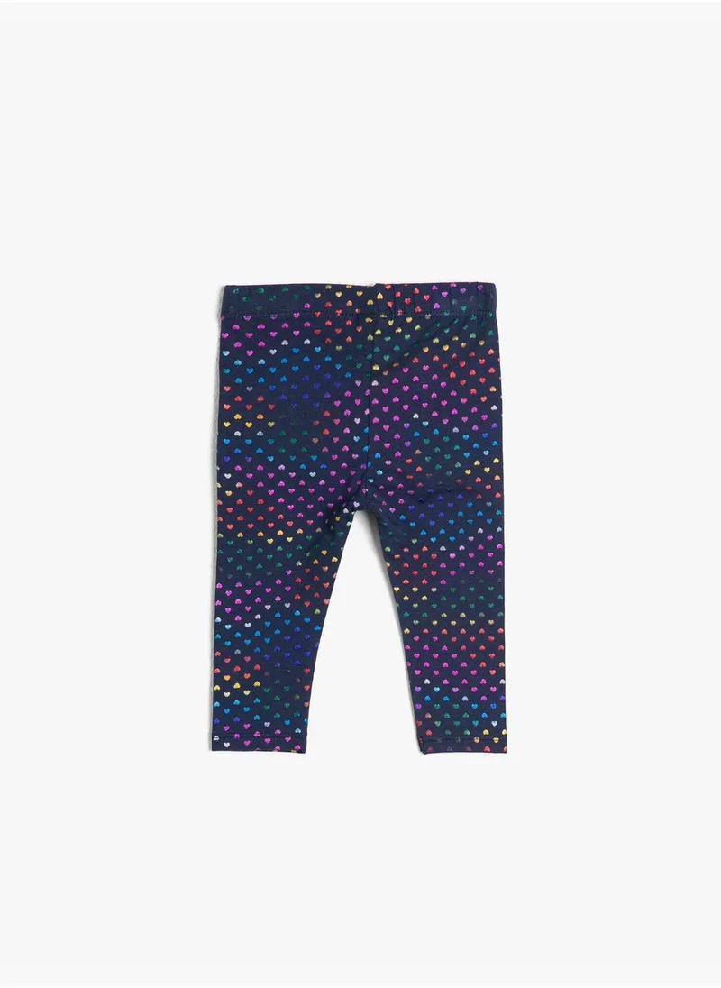 كوتون Printed Leggings