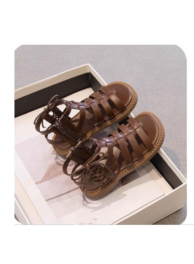 Children's Flat Sandals Princess Shoes 