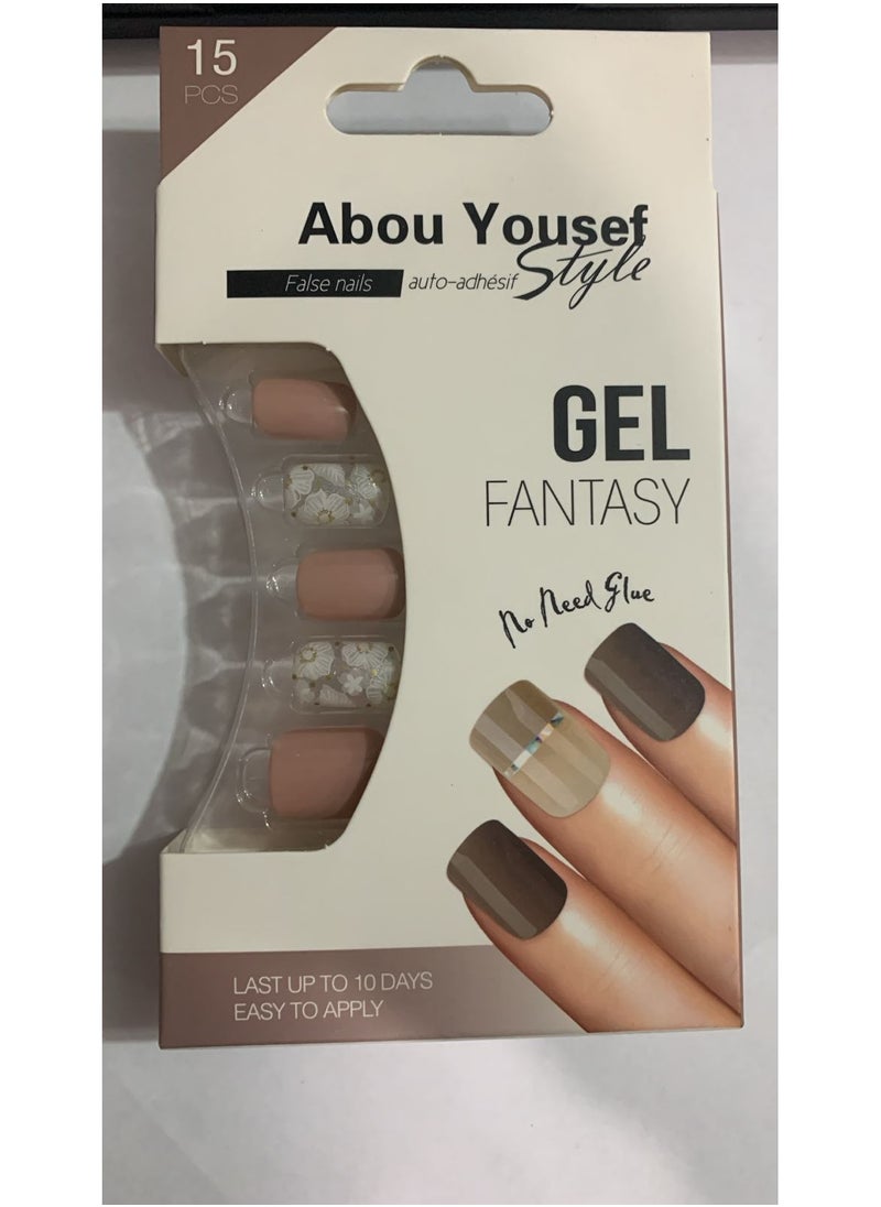 ابو يوسف ستايل أبو يوسف جل للأظافر الصناعية اي واي007-88  - Image 1