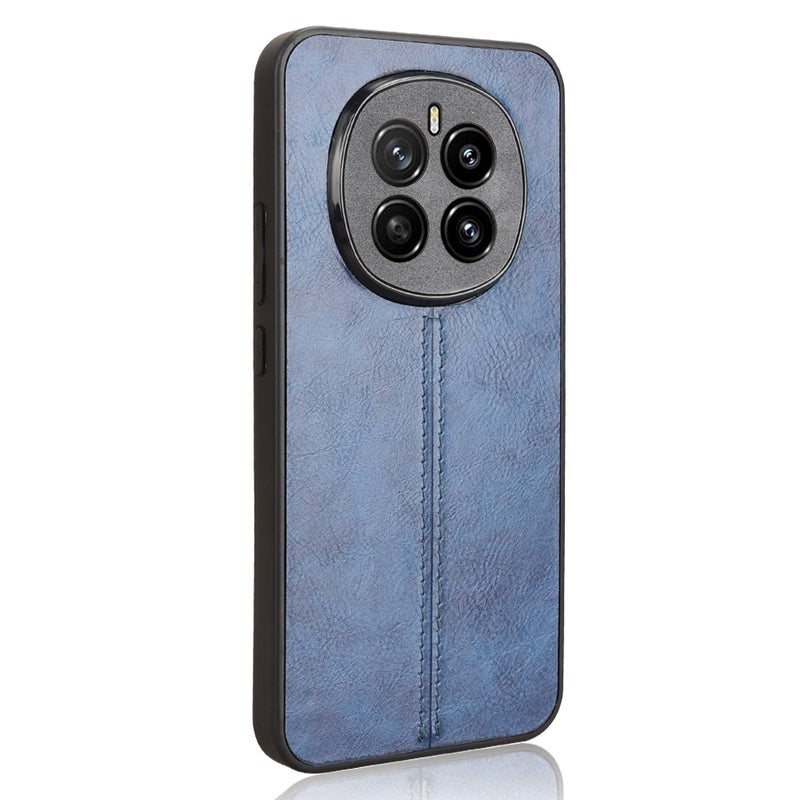 HuHa Protective Cover For Honor Magic7 Cow Pattern Sewing Back Cover Phone Case(Blue) - Image 3