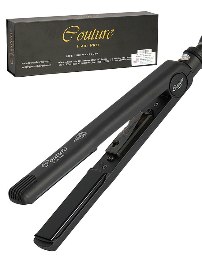 Couture Hair Pro - Hair Straightener - Premium Quality Hair Tools Chp Hs Black - Image 1