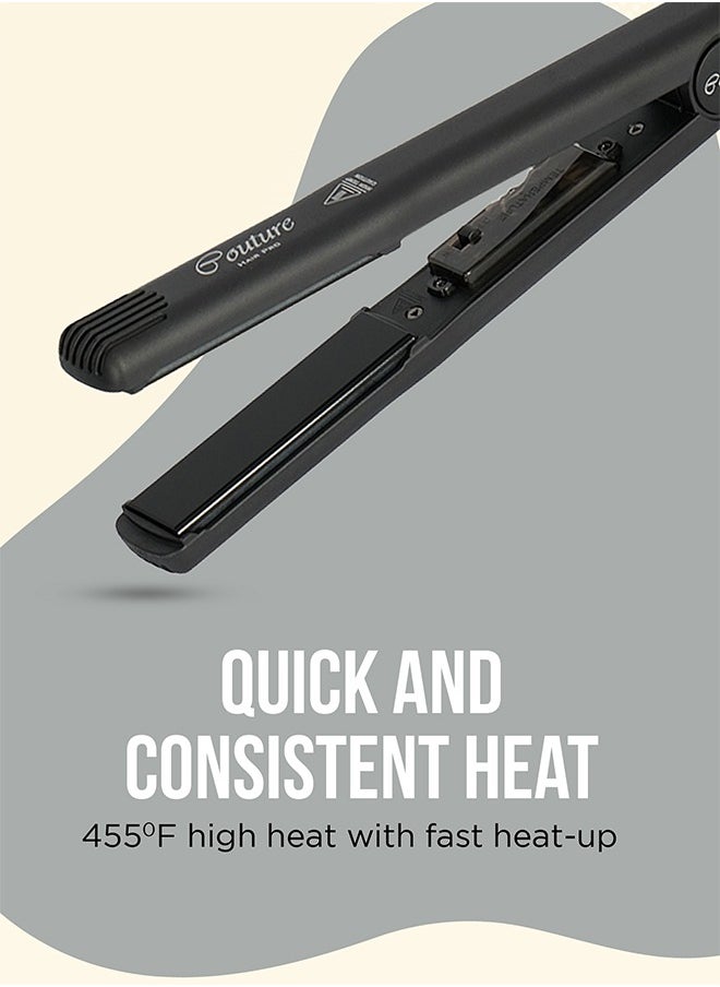 Couture Hair Pro - Hair Straightener - Premium Quality Hair Tools Chp Hs Black - Image 1