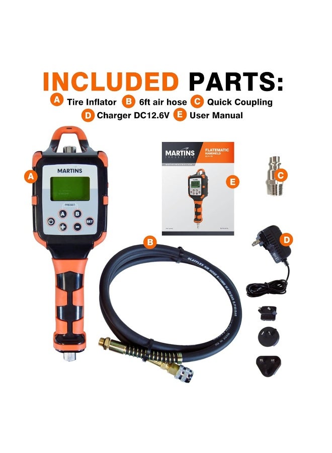 Martins Industries Flatematic Handheld Automatic Tire Inflator  - Image 3