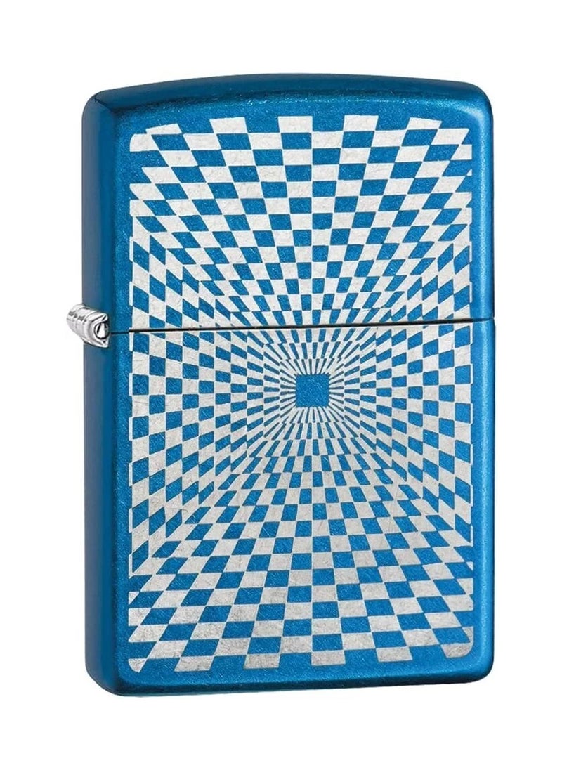 Zippo Zippo Blue & White Lighter  - Image 2