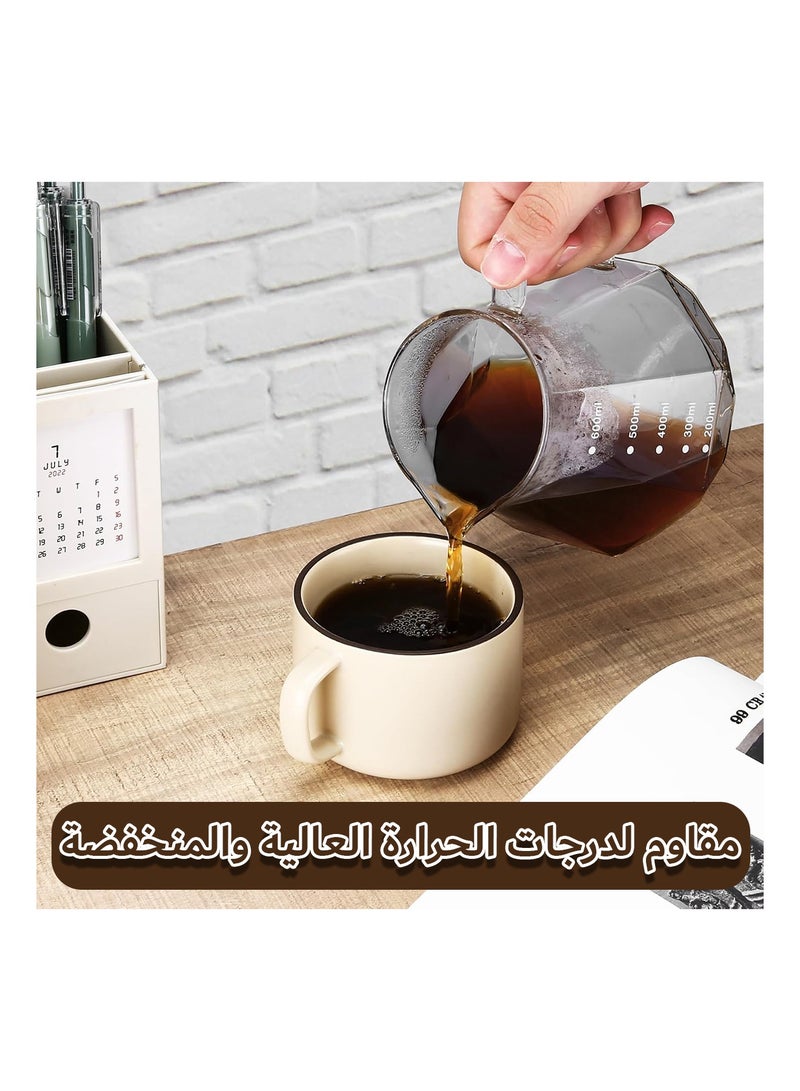 طقم صانعة قهوة V60 بالتصفية مع ١٠٠ قطعة فلتر قهوة - Image 4
