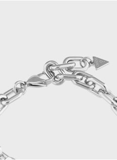 GUESS Jubb05016Jwrhs 18Mm Pave Heart Chain Bracelet  - Image 3