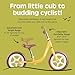 Retrospec Cub 2 Toddler 12 Balance Bike 18 Months 3 Years Old No Pedal Beginner Kids Bicycle for Girls Boys FlatFree Tires Adjustable Seat Durable Frame - Image 4