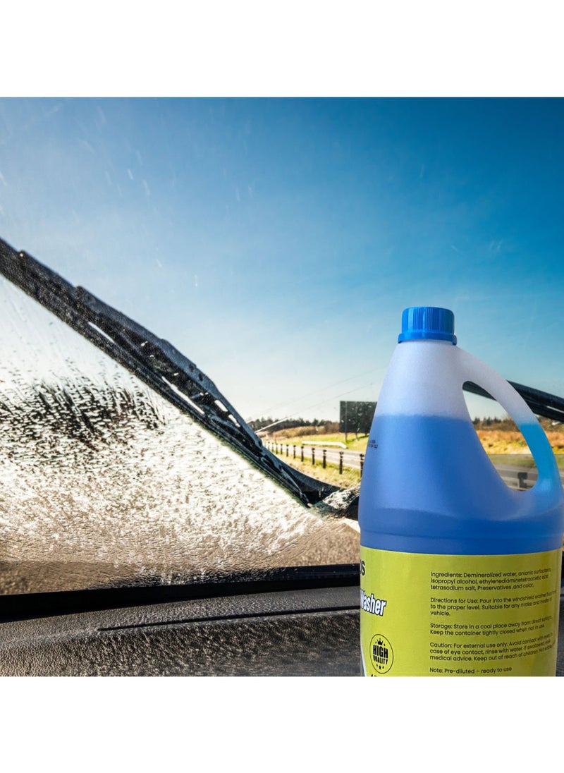 Ready To Use Windshield Washer Fluid, 3.78 Litres for Windscreen Washing, Pre-diluted - pzsku/ZEBCE6210C0182B63EA9AZ/45/_/1734214599/0faefe9b-6106-438c-8204-2783d5b2fb7c