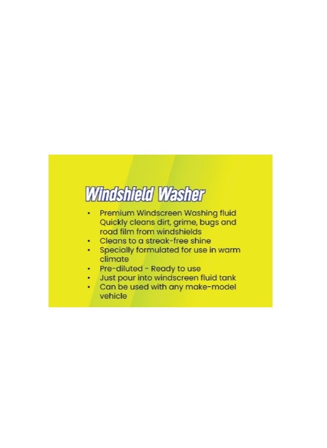 Ready To Use Windshield Washer Fluid, 3.78 Litres for Windscreen Washing, Pre-diluted - pzsku/ZEBCE6210C0182B63EA9AZ/45/_/1735133285/1aa68248-c2c8-4b7b-a9ca-058b5ff6f08e