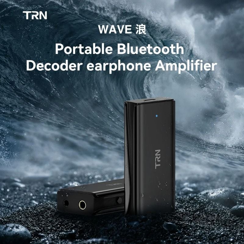 TRN Wave Portable USB DAC Headphone Amplifier, Dual Cs43198 DAC Chip, Dual-Mode Wired and Bluetooth for PC/Phone/Mac - Image 2