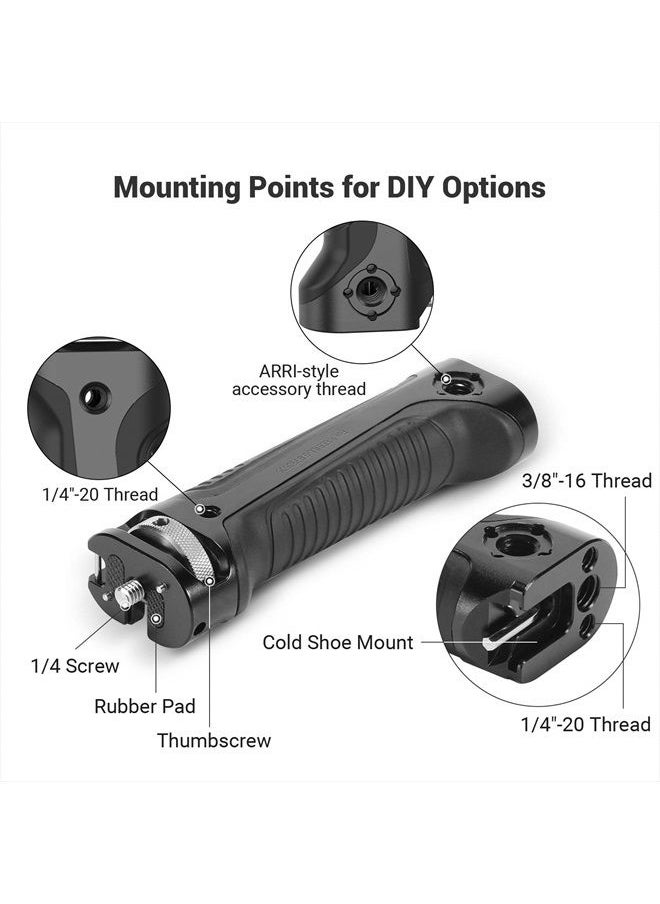 SMALLRIG - SmallRig Handle Grip Handgrip for Zhiyun-Tech WEEBILL-S Gimbal with Cold Shoe Mount Built-in Wrench, Multiple Threaded Holes - BSS2636 - Image 1