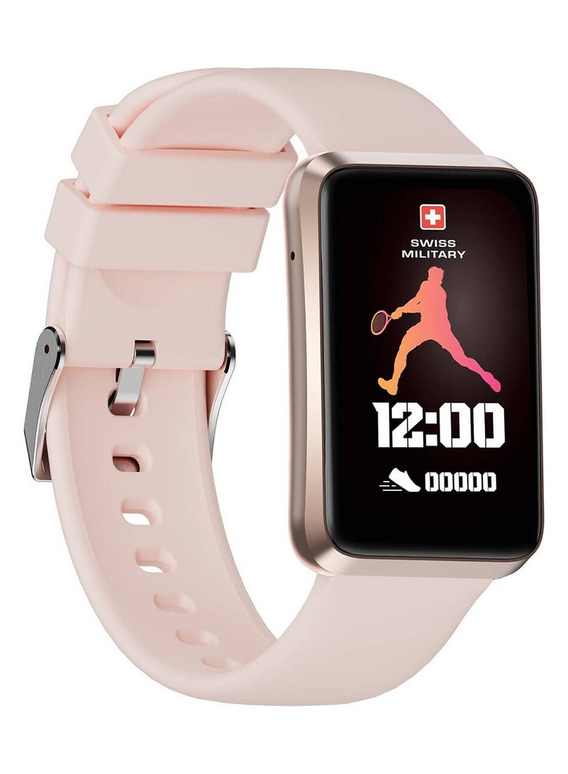 Swiss Military Rhine 2 Smart Band, 1.57" Display, Hands-Free Calling, Multi-Language Multilingual Interface, IP67 Water & Dust Resistance, Automatic Workout Detection - Image 1