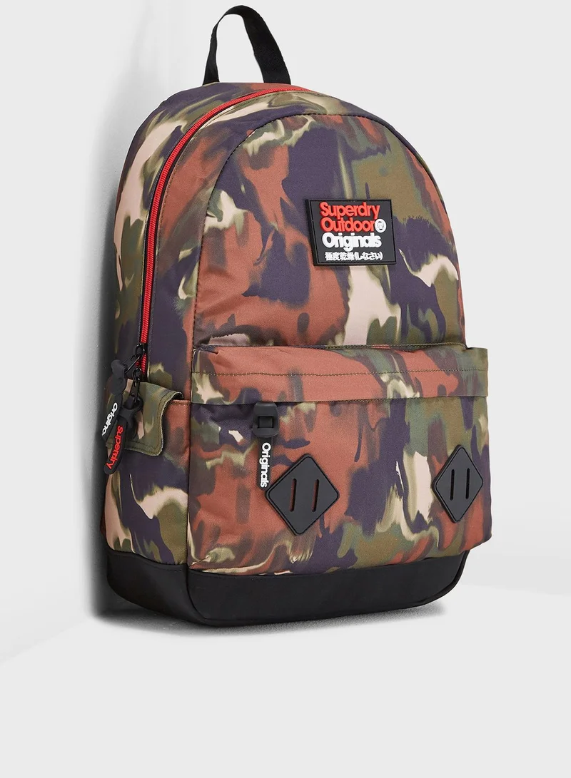 Superdry Camo Print Montana Back Pack