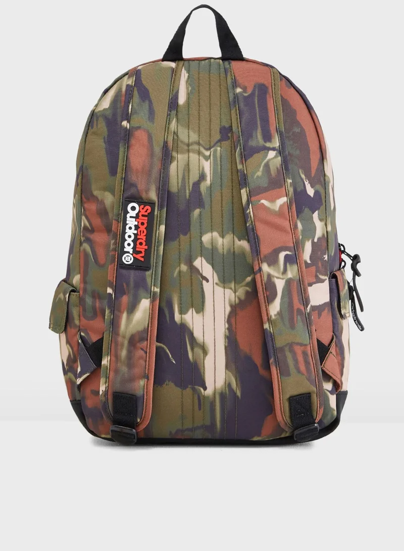 Superdry Camo Print Montana Back Pack