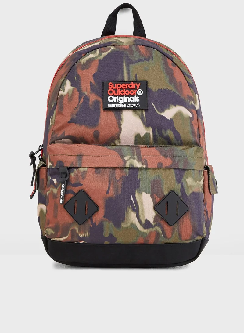 Superdry Camo Print Montana Back Pack