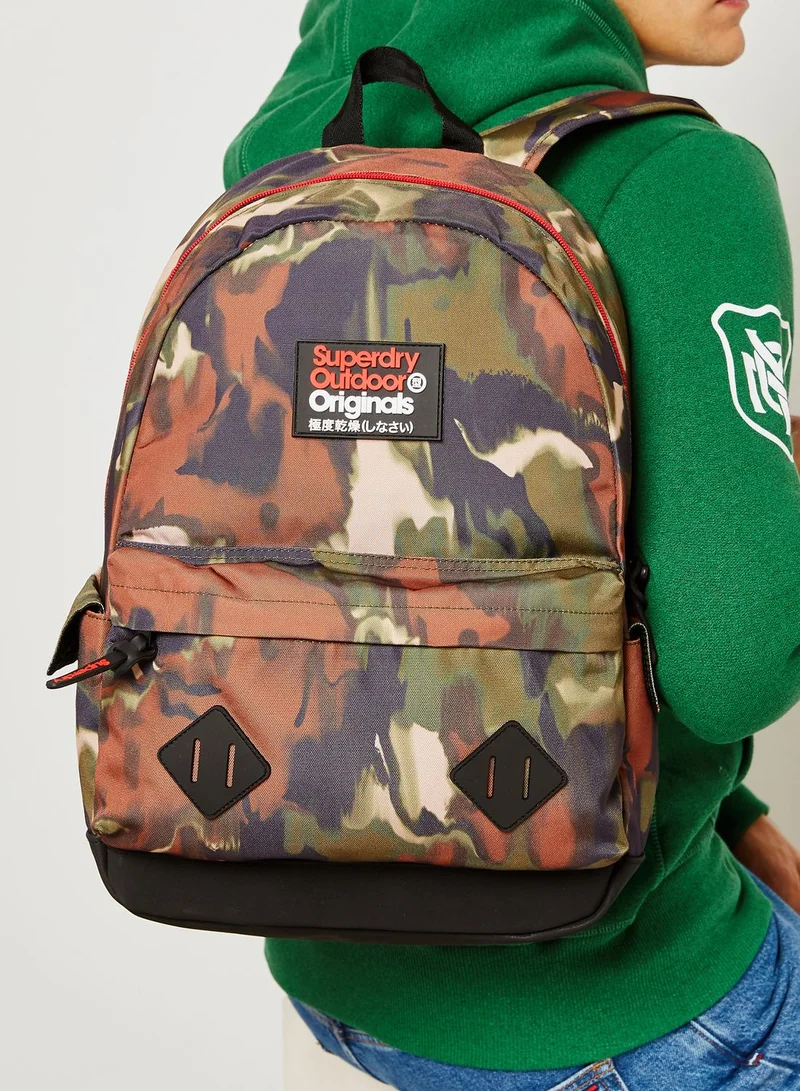 Superdry Camo Print Montana Back Pack