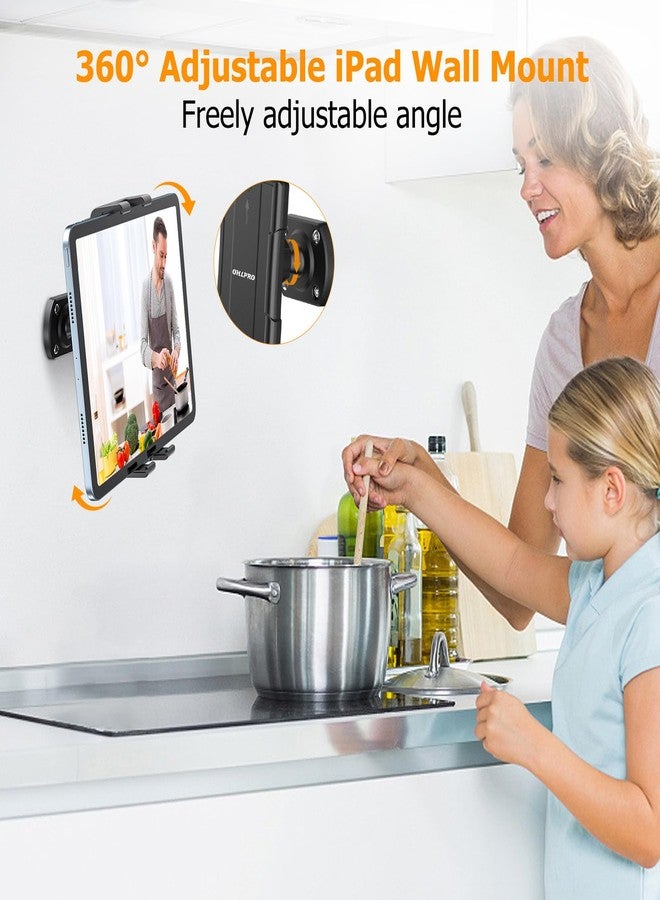 OHLPRO Tablet Wall Mount, 360° Rotation Tablet Holder Stand - Image 4