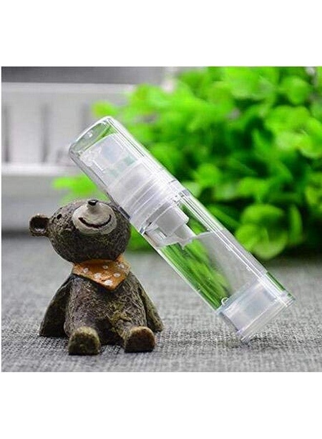 XINGZI 12Pcs 5Ml Empty Airless Vacuum Pump Bottle Refillable Plastic Cream Lotion Bottle Travel Sample Bottles For Cosmetic Lotion Containers Sold Empty For Domestic Use - Image 4