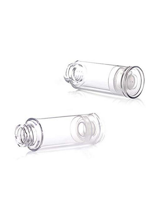 XINGZI 12Pcs 5Ml Empty Airless Vacuum Pump Bottle Refillable Plastic Cream Lotion Bottle Travel Sample Bottles For Cosmetic Lotion Containers Sold Empty For Domestic Use - Image 5