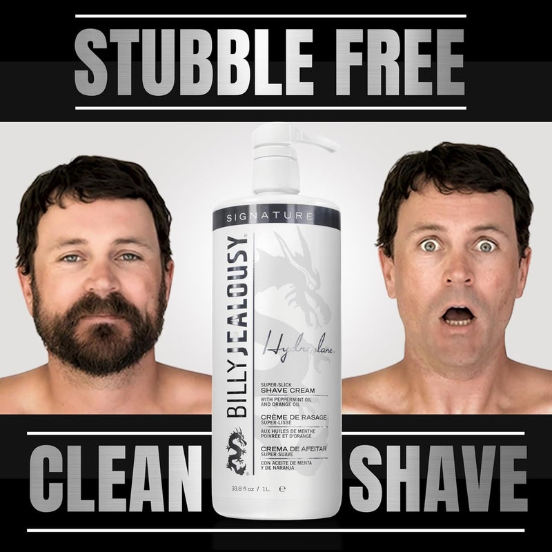 Billy Jealousy Hydroplane Super-Slick Shave Cream for Men - 33.8 oz - Image 4