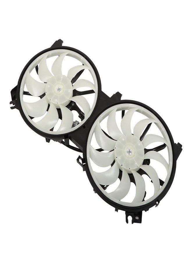 ANTUKO NI3115134 620-453 Dual Radiator Cooler Condenser Cooling Fan Assembly Replacement for 07-18 Altima Sedan/Coupe Maxima 21481JA000 21481JA100 12V - Image 3