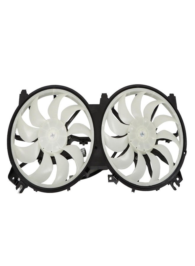 ANTUKO NI3115134 620-453 Dual Radiator Cooler Condenser Cooling Fan Assembly Replacement for 07-18 Altima Sedan/Coupe Maxima 21481JA000 21481JA100 12V - Image 2