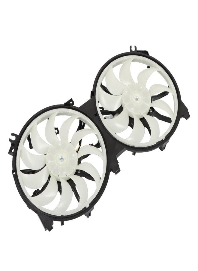 ANTUKO NI3115134 620-453 Dual Radiator Cooler Condenser Cooling Fan Assembly Replacement for 07-18 Altima Sedan/Coupe Maxima 21481JA000 21481JA100 12V - Image 4
