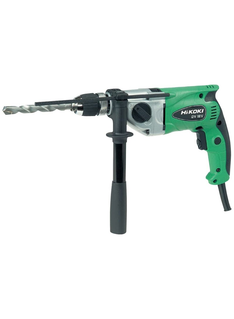Hikoki DV18VE6Z 13mm Impact Drill, 690W, Variable Speed Reversible (VSR), 2kg Lightweight, 18mm Concrete Drilling Capacity – Professional Power Tool - Image 2