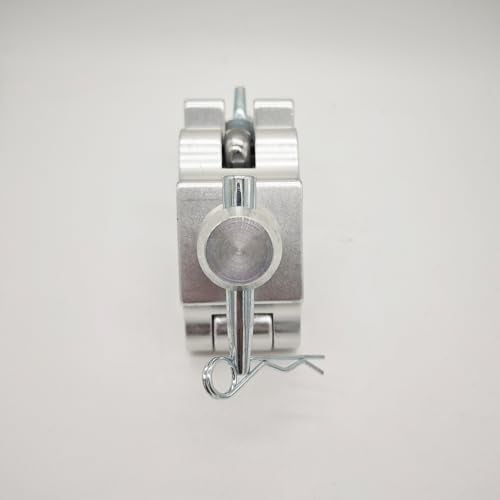 Douzime 2" Aluminum Wrap-Around Coupler Clamp for 42-51mm Stage Lighting Truss Clamps Pipe 660 lbs Weight Capacity - Image 4