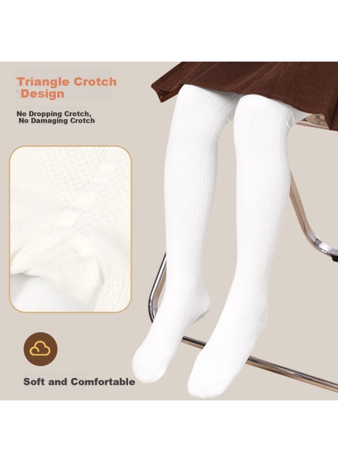 Barbie Babi Babi Children's Tights, Thin Spring And Autumn Style, White Girls' Leggings, Black Versatile Student Base Socks - Image 5